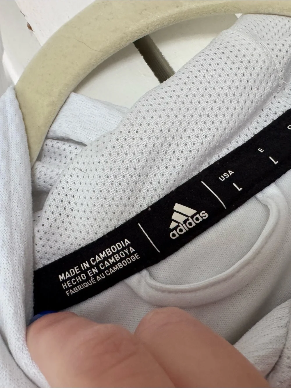 adidas White Men's hoodie